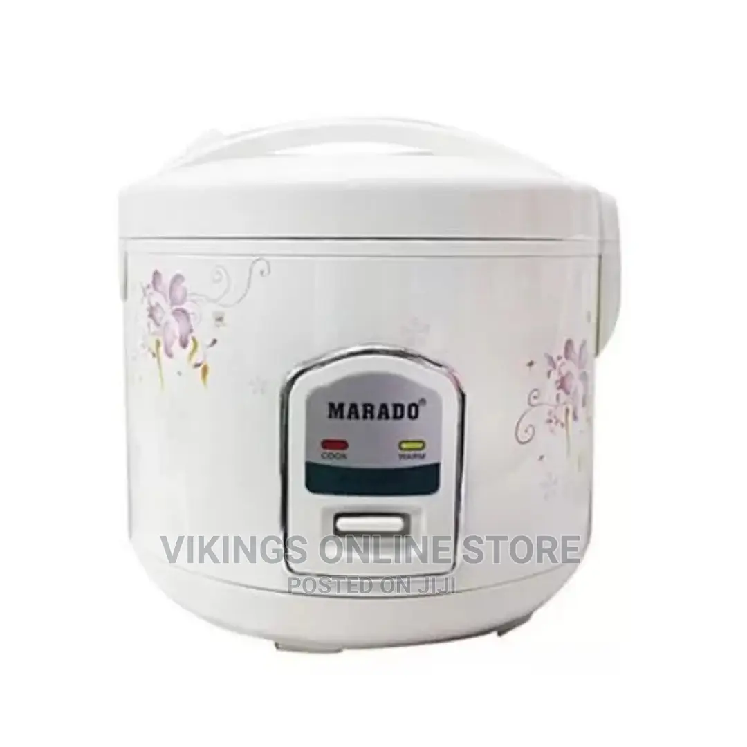 Marado Electric Rice Cooker-3 Litres-500w – White