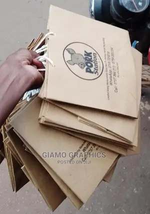 Brown Branded Paper Bags
