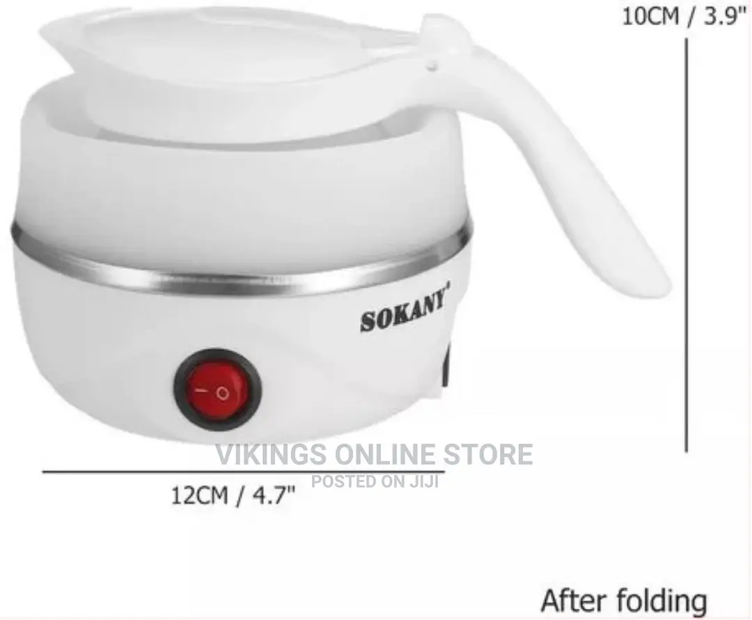 Sokany 0.7L Portable Expandable Collapsible Kettle