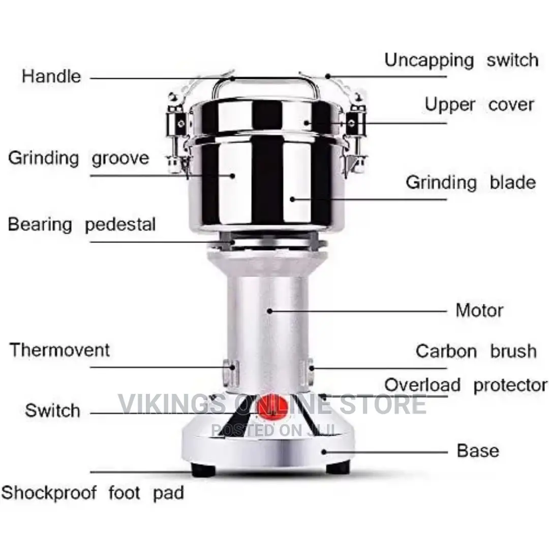 200g Electric Herb Grain Grinder Cereal Milling Machine