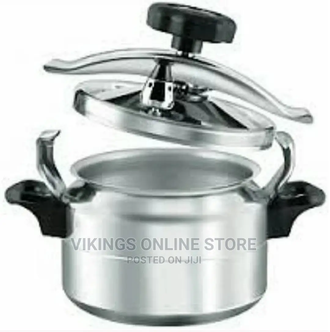 HTH 5L HTH Pressure Cooker Saucepan – Silver