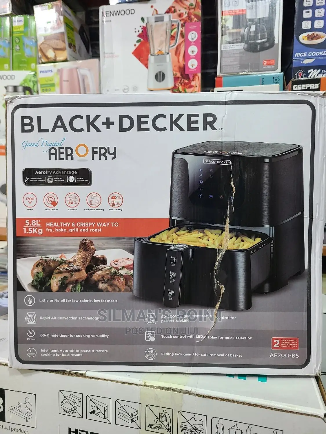 Black and Decker Aero Fry New Model