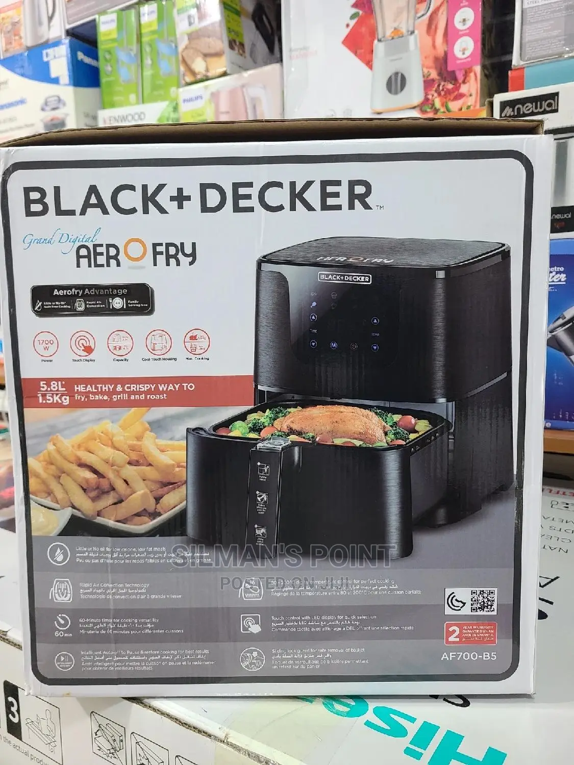 Black and Decker Aero Fry New Model