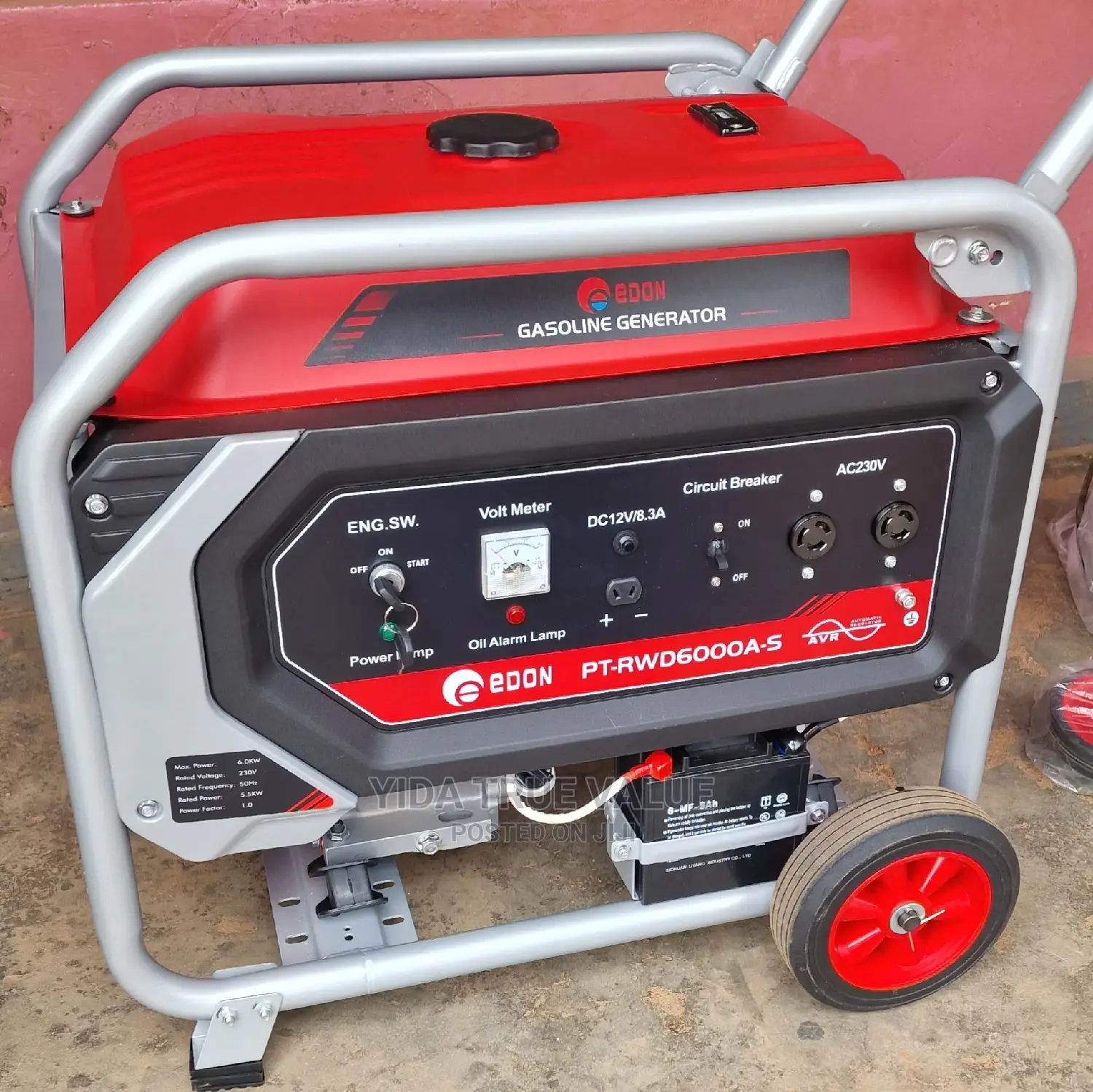 Generator 6kva Super Copper
