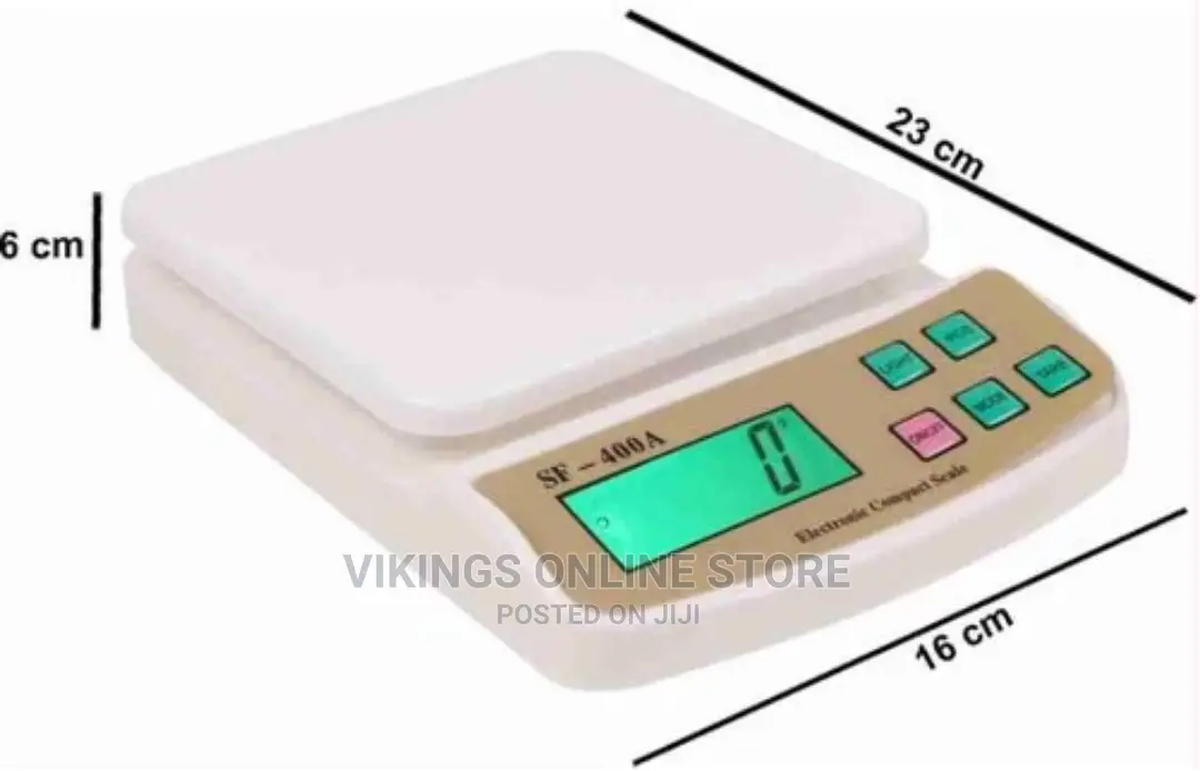 Weighing Scale With Max Capacity of 10kg