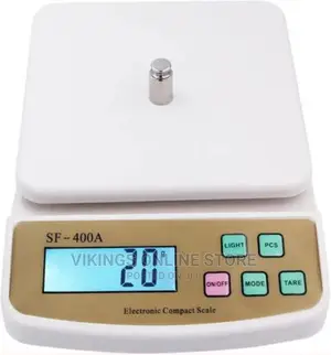 Weighing Scale With Max Capacity of 10kg