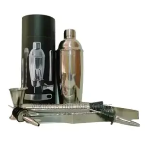 Cocktail Shaker Set, 8 Piece Bartender Drink Mixing Kit-