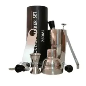Cocktail Shaker Set, 8 Piece Bartender Drink Mixing Kit-