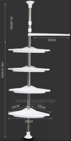 Adjustable Multi Corner Shelf Bathroom Organizer