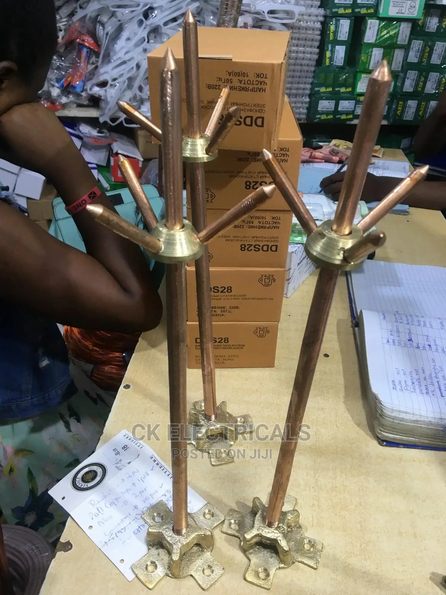 Lighting or Thunder Arrestor Pure Copper
