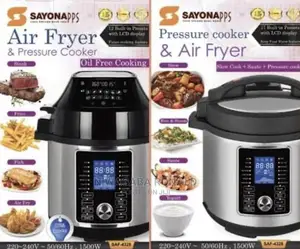 6QT 29-In1 Electric Pressure Cooker Air Fryer Combo