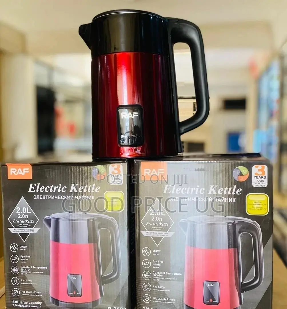 2.0 Litres RAF Electric Kettle With 2 Years Warranty .