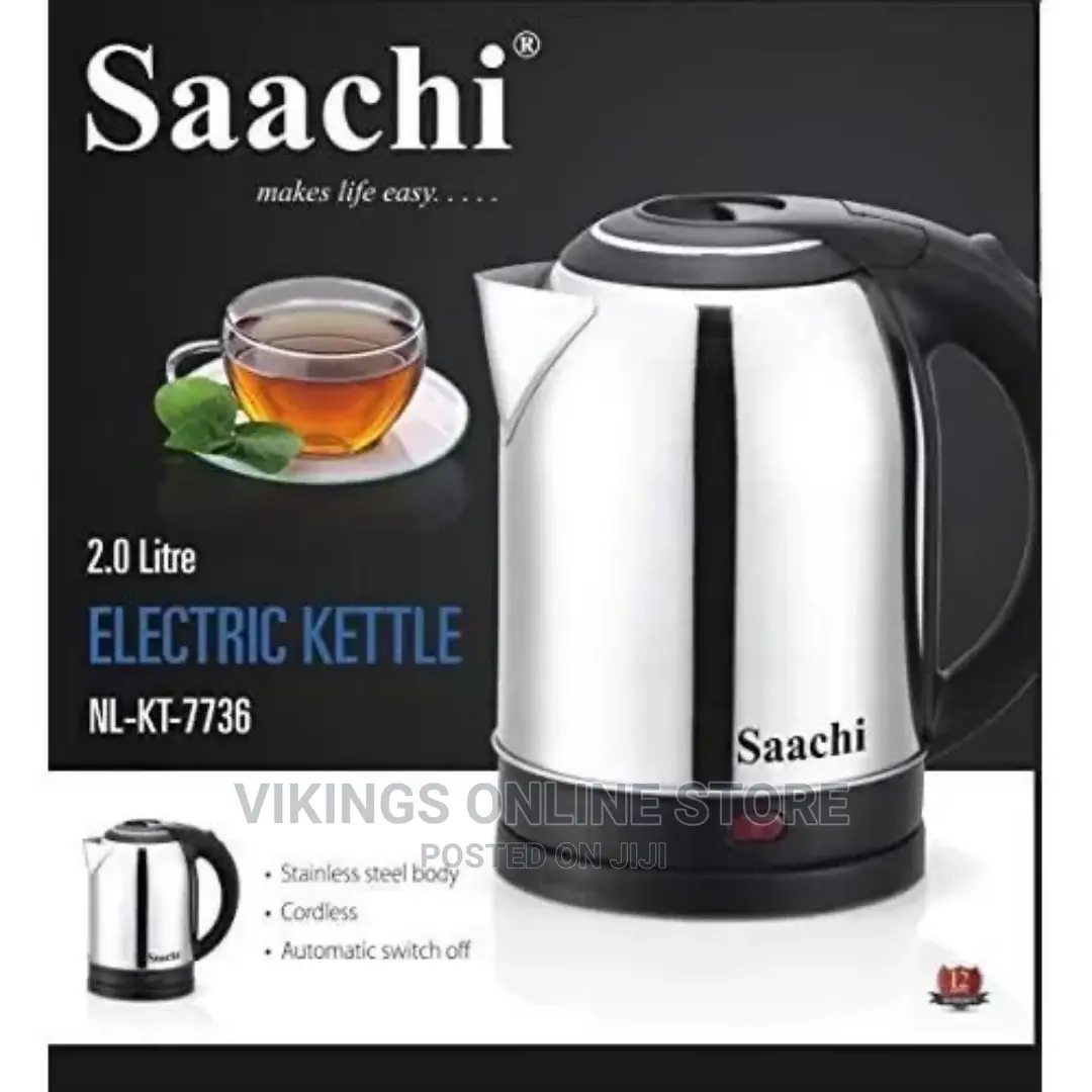 Saachi NL-KT-7736 Electric Kettle- Silver