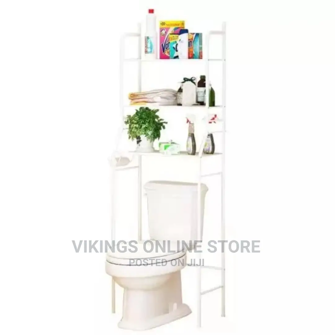 3 Tier Over the Toilet Towel Bathroom Rack Storage,