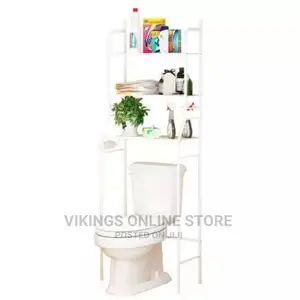 3 Tier Over the Toilet Towel Bathroom Rack Storage,