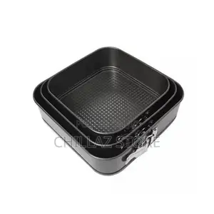3pcs Square Cake Mould Bakeware Pans