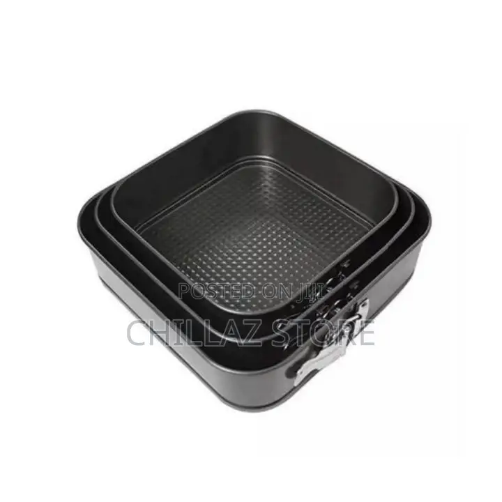 3pcs Square Cake Mould Bakeware Pans