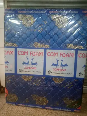Mattress 6x6 in 8inches.( Blue)
