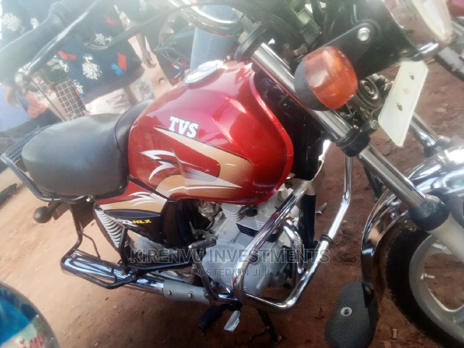 TVS XL 100 2021 Red
