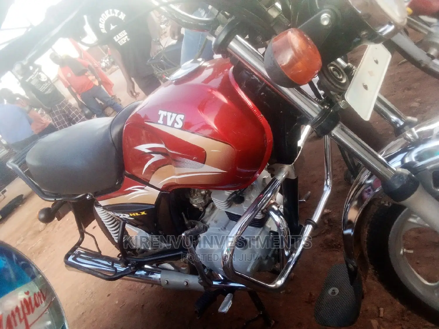 TVS XL 100 2021 Red