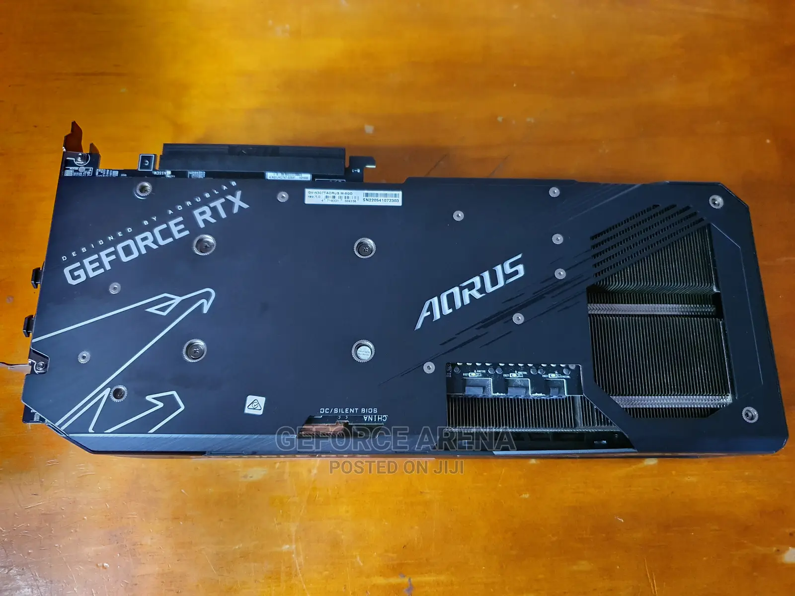 Gigabyte RTX 3070ti Aorus Master 8GB GDDR6X - Graphics Card