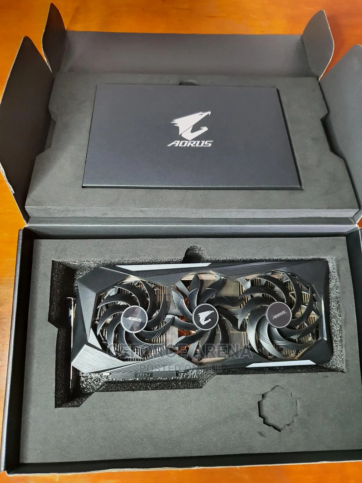 Gigabyte RTX 3070ti Aorus Master 8GB GDDR6X - Graphics Card