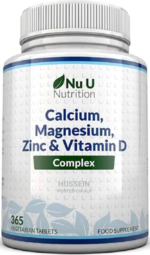 Nu U Calcium, Magnesium, Zinc Vitamin D Supplement