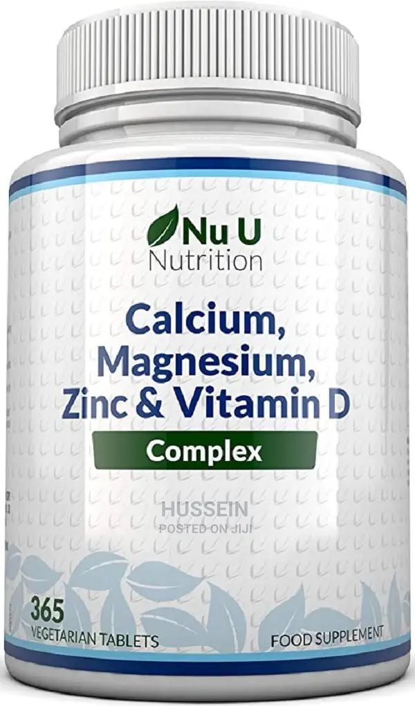 Nu U Calcium, Magnesium, Zinc Vitamin D Supplement