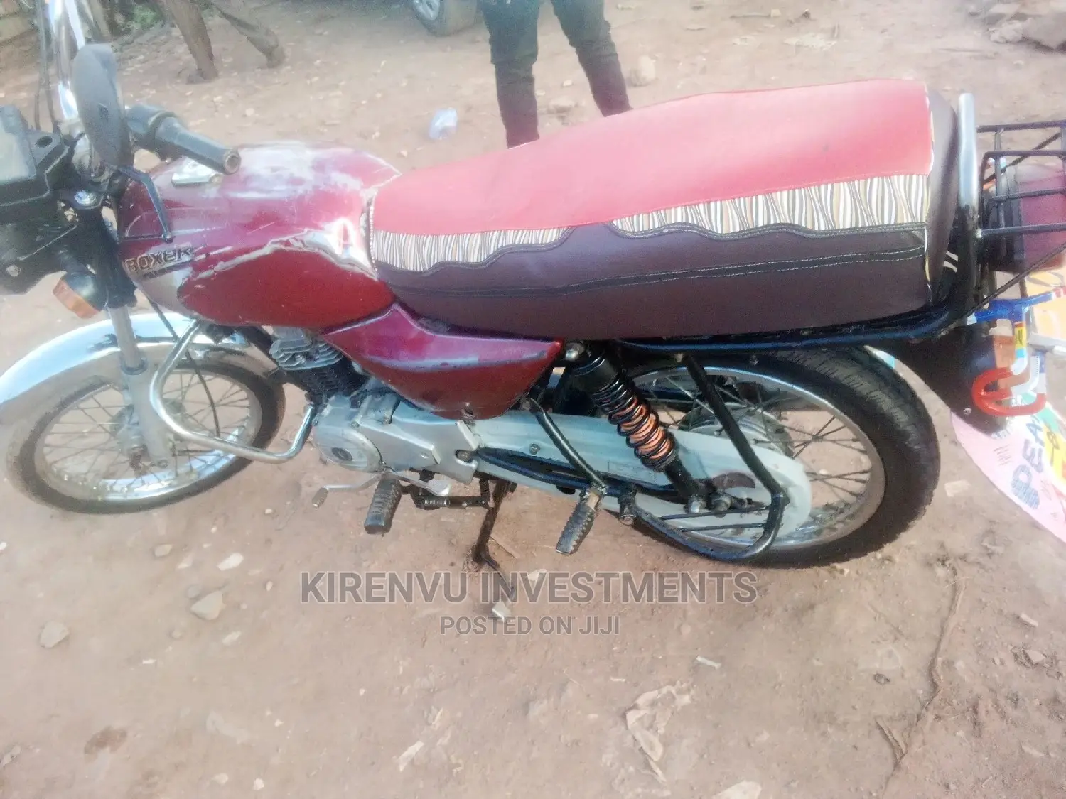 Bajaj Boxer BM100ES 2014 Purple