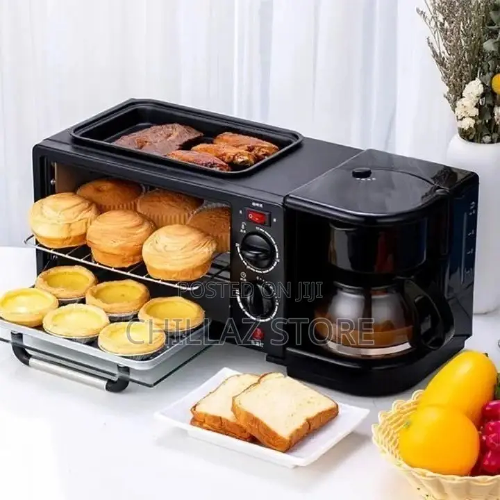 Saachi 3in1breakfast Maker Machine
