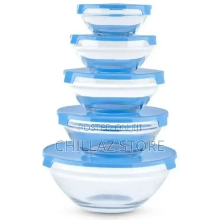 3pcs Glass Food Storage Containers
