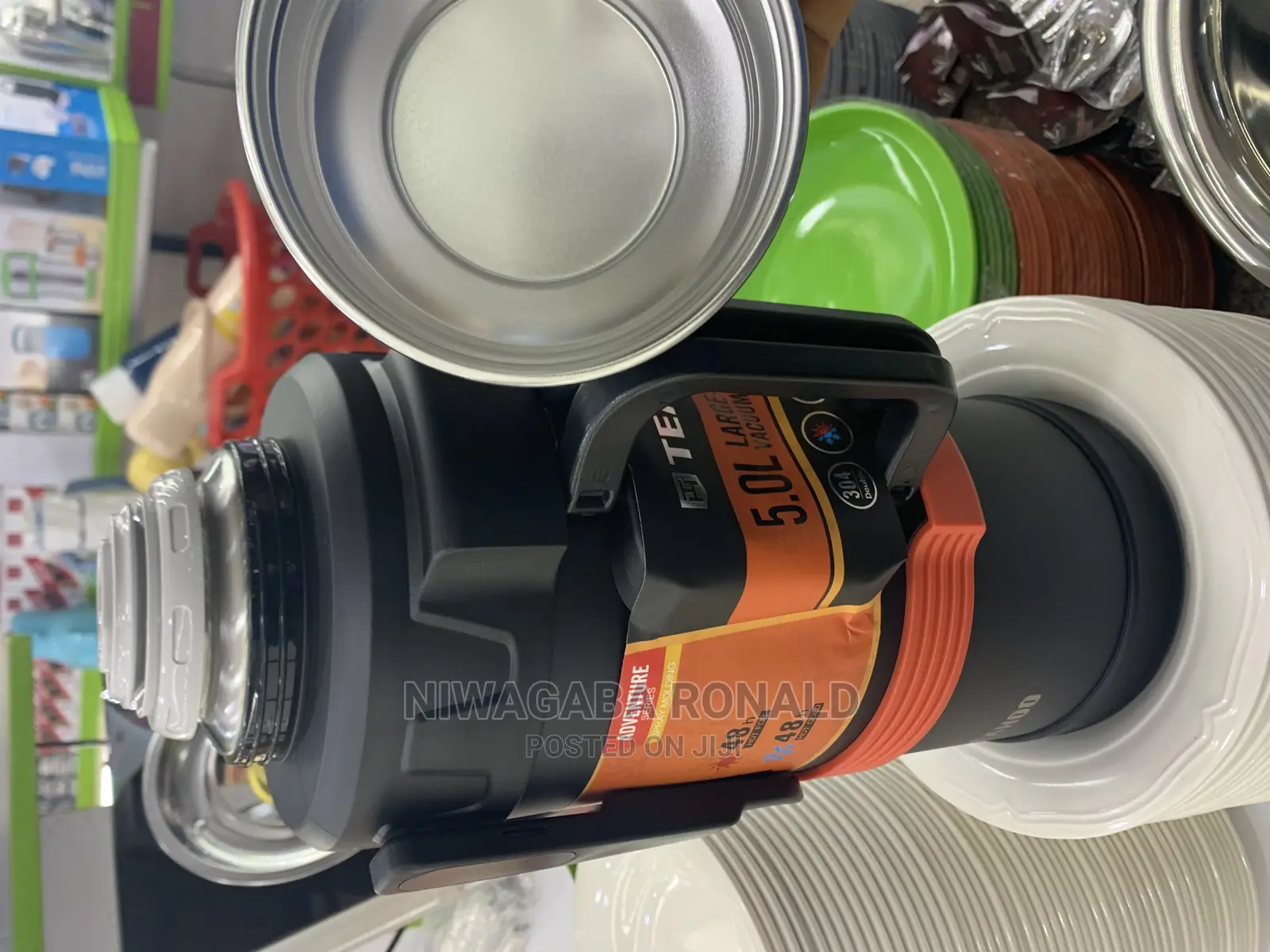 5.0L Heavy Duty Stainless Steel Flask 10cups