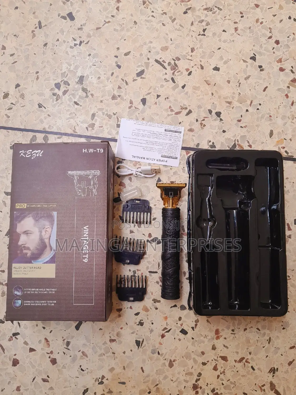 Vintage T9 Rechargeable Clippers and Trimmers