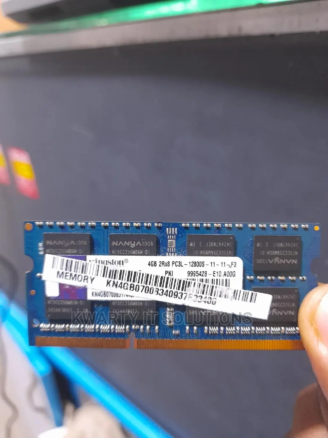 4gb Ddr3l(Pc3l) RAM