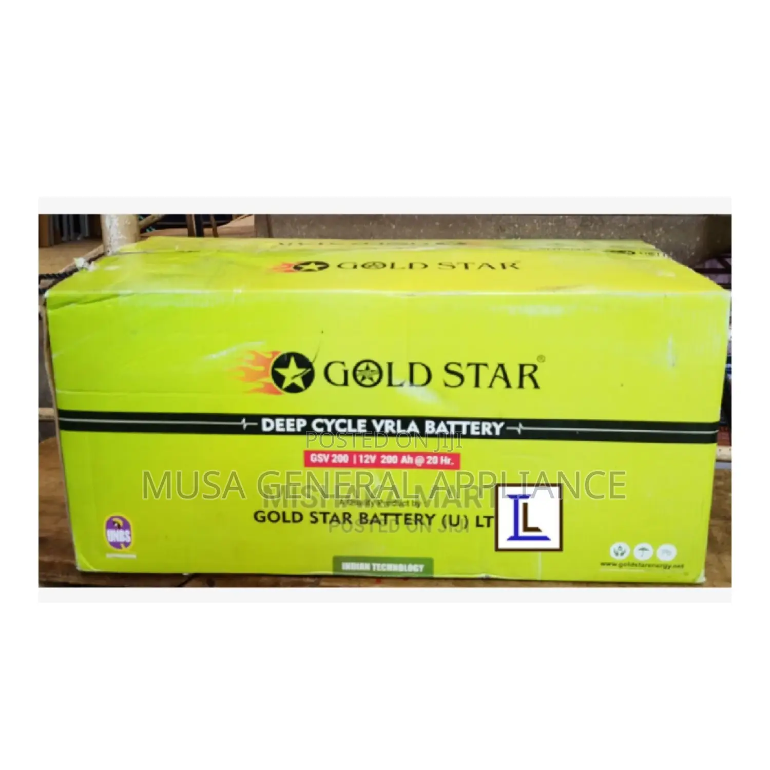 Goldster Solar Battery 12V200AH