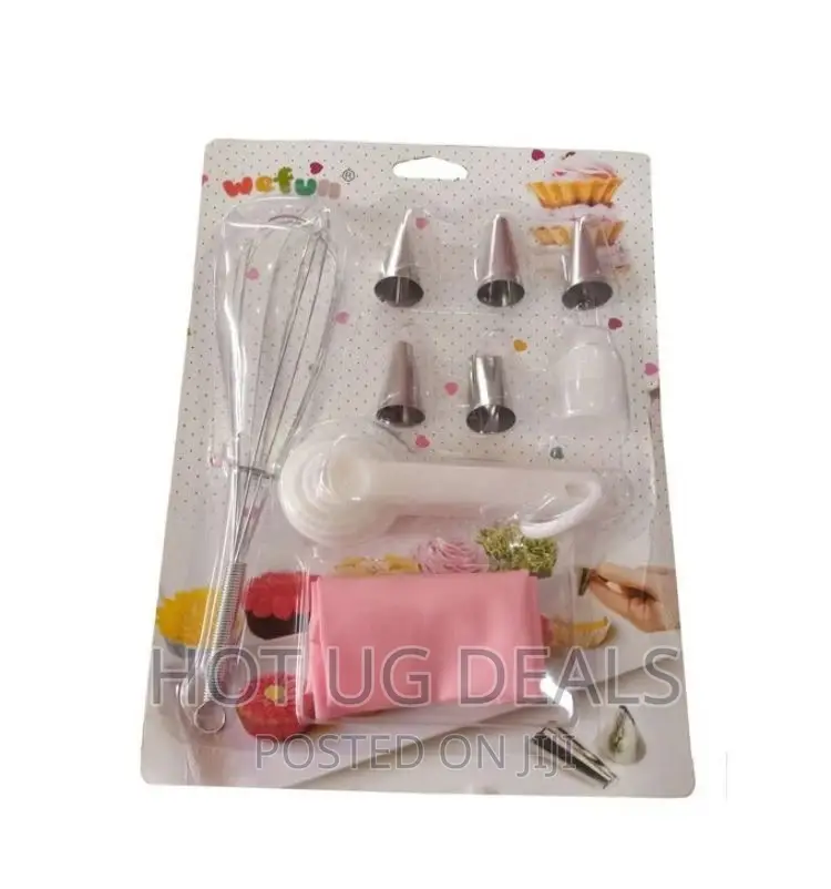 Multipurpose Baking Pastry Utensils Set - Silver