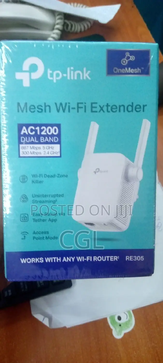 Tp-Link Ac1200 Mesh Wifi Range Extender Tplink Re305