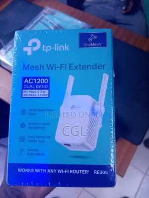Tp-Link Ac1200 Mesh Wifi Range Extender Tplink Re305