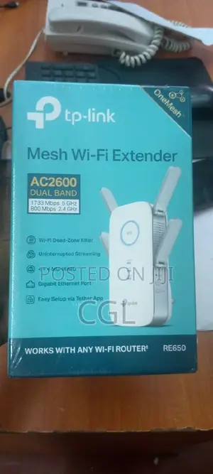 Tplink Ac2600 Mesh Wifi Range Extender Dual Band Re605