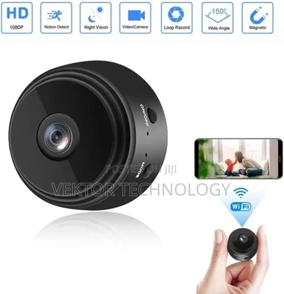 A9 Mini Camera Wifi Wireless Camera Nanny Cam, 1080P High Se