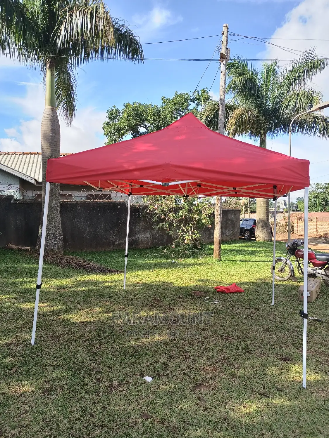 Red Gazebo Tent