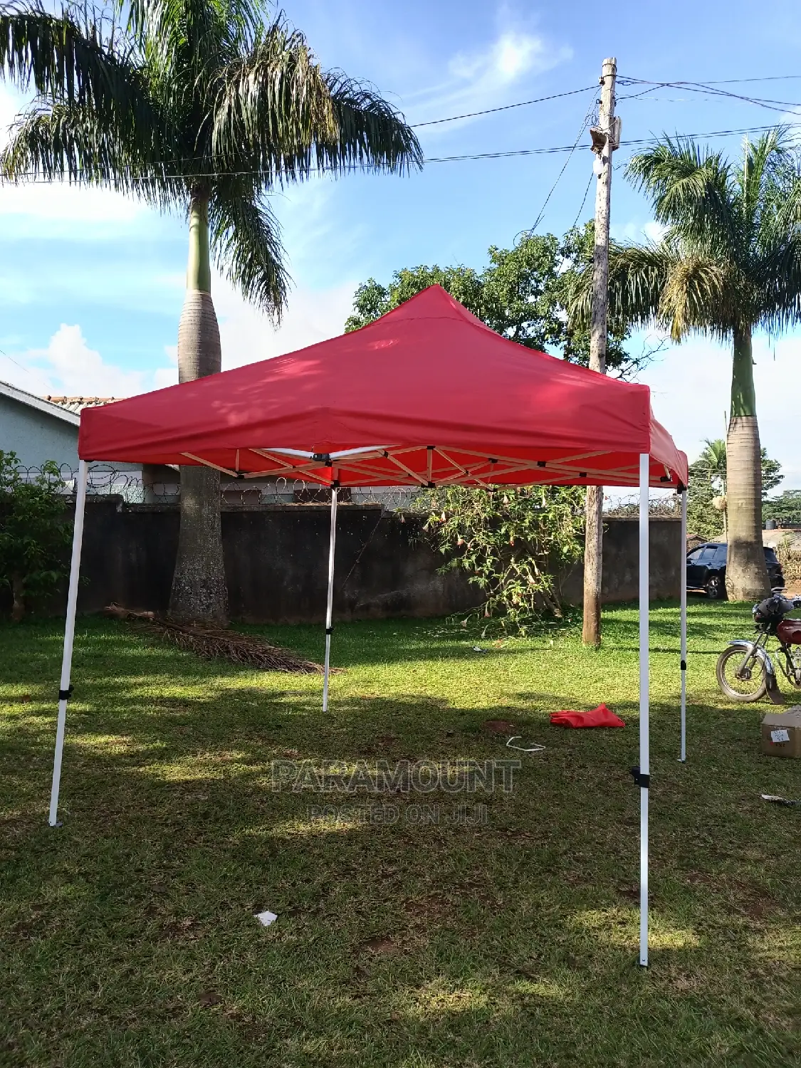 Red Gazebo Tent