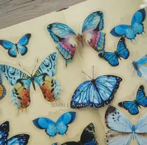 8pcs 3D Butterfly Wall Sticker Decal for Living Rooms