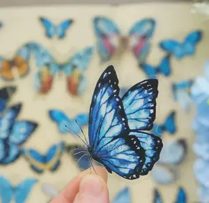 8pcs 3D Butterfly Wall Sticker Decal for Living Rooms