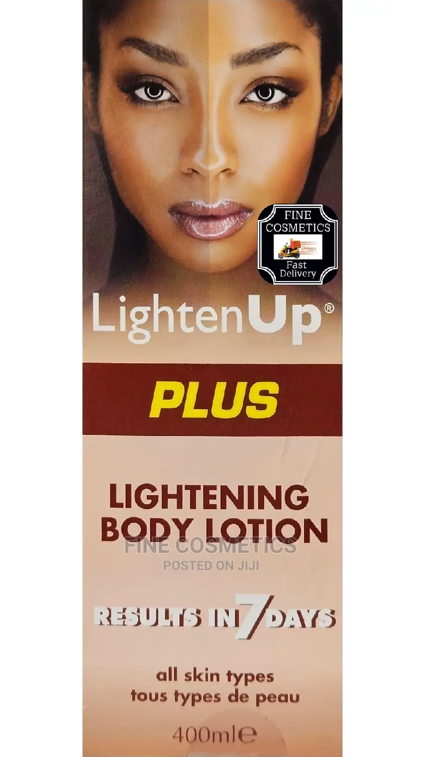 Lighten Up Plus 7days Lightening Body Lotion 400ml USA
