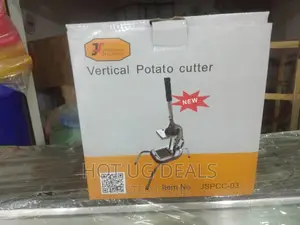 Vertical Potato Cutter - Silver