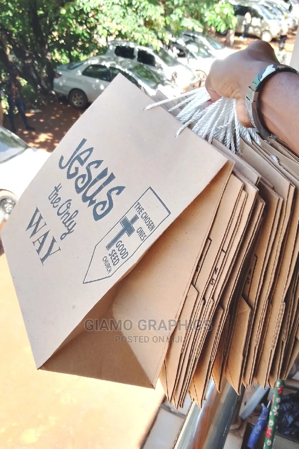 Jesus Paper Bags Customized Big