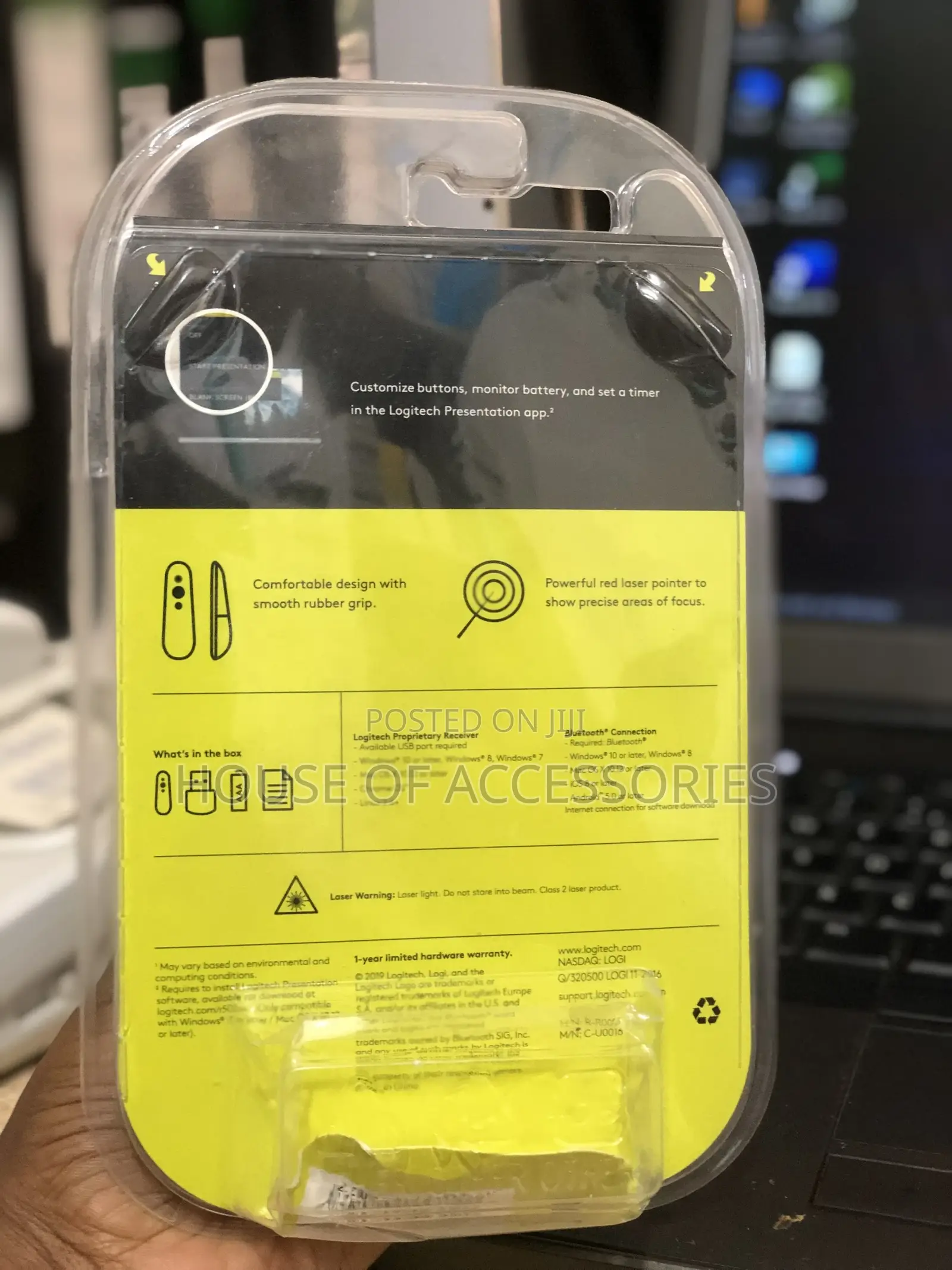 Logitech R500 Laser Presenter