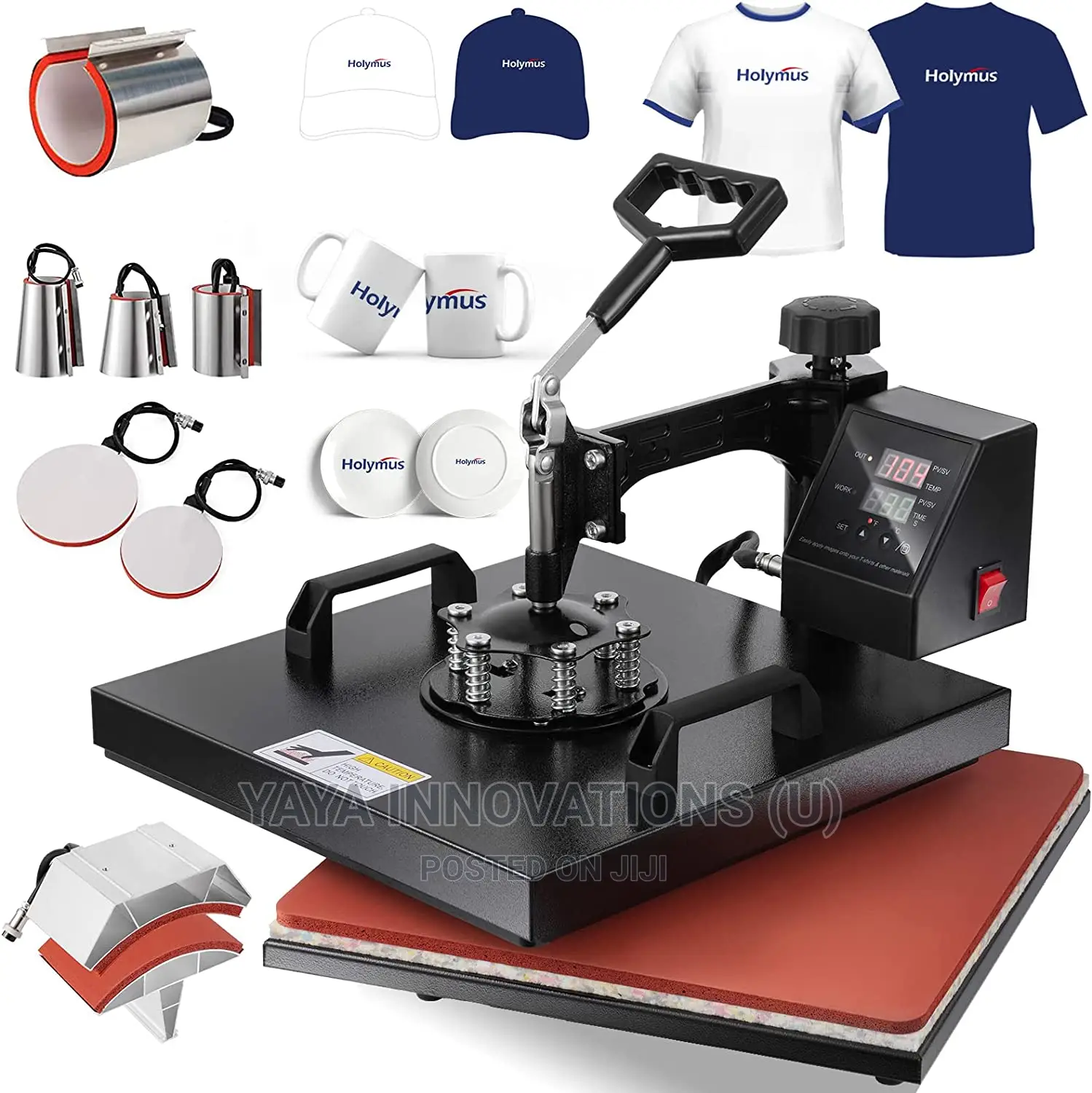 8in1 Multi Heat Press Machine A3 Heat Press Transfer