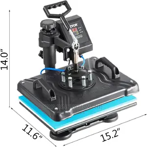 Generic New Design 8 in 1 Combo Heat Press Machine